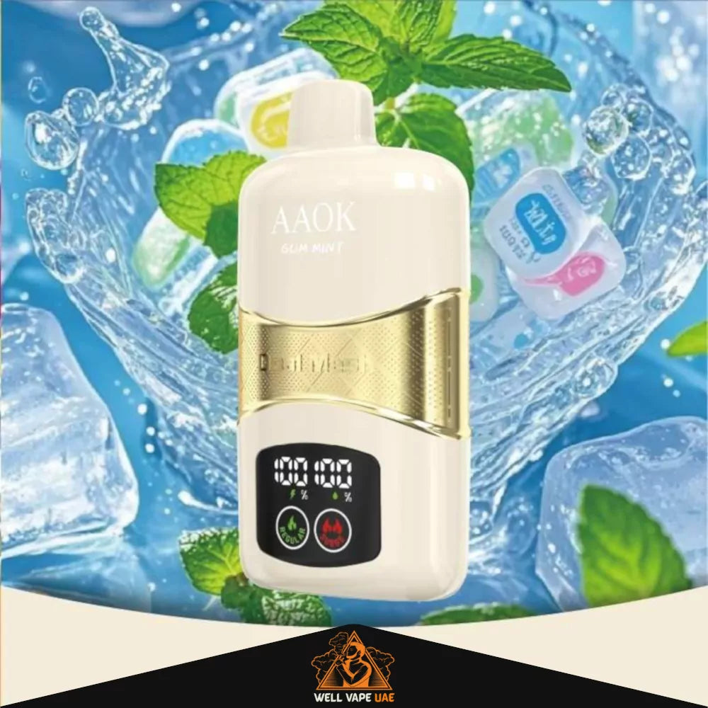 AAOK A153 63000 Puffs Gum Mint