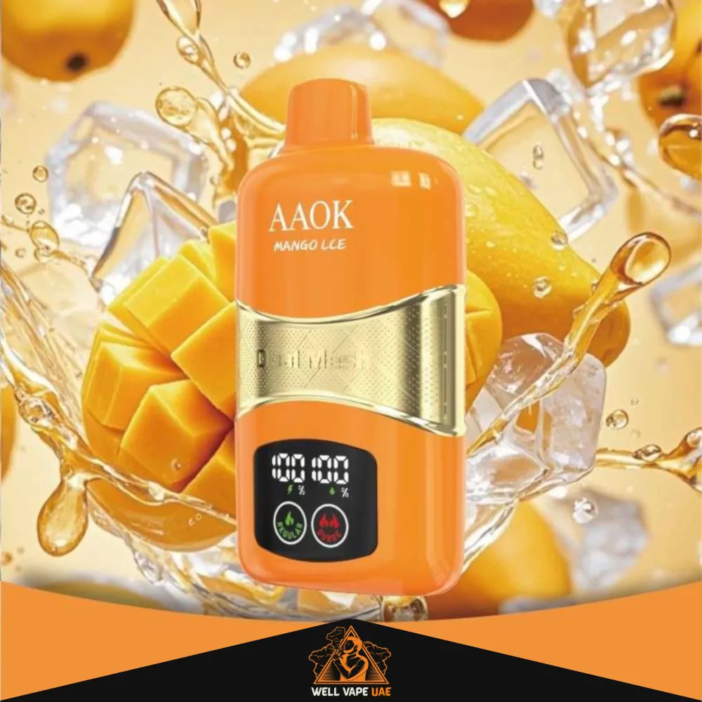 AAOK A153 63000 Puffs Mango Ice