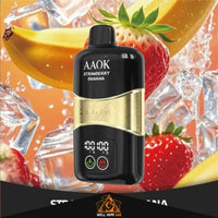 AAOK A153 63000 Puffs Strawberry Banana