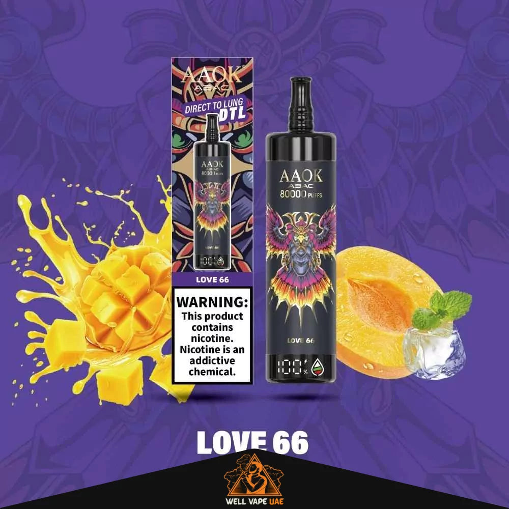 AAOK Vape 80000 Puffs Love 66