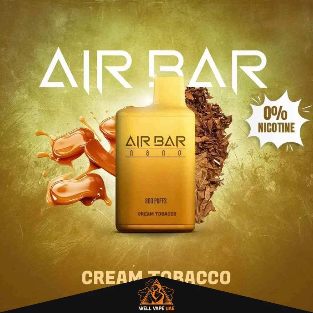 Air Bar Nano 800 Puffs Cream Tobacco