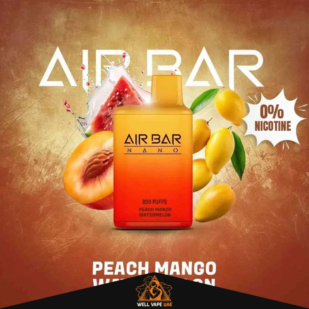 Air Bar Nano 800 Puffs Peach Mango Watermelon