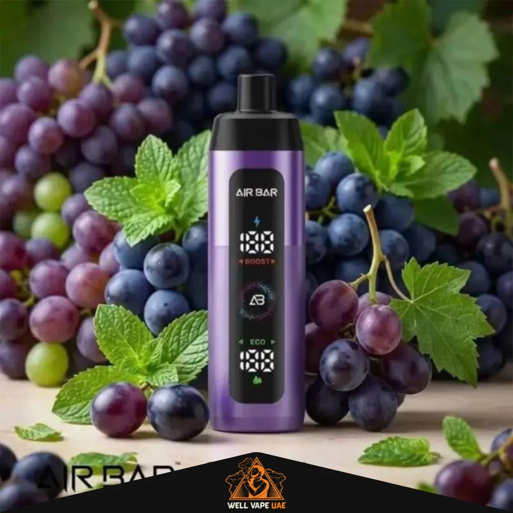 Airbar E Shisha 15000 Puffs Grape Mint