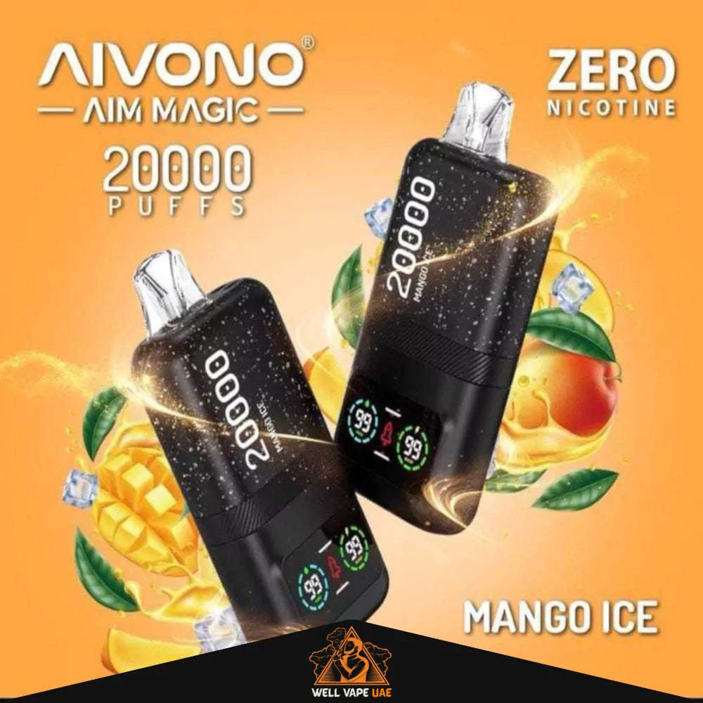 Aivono Aim Magic 20000 Puffs Zero Nicotine Mango Ice