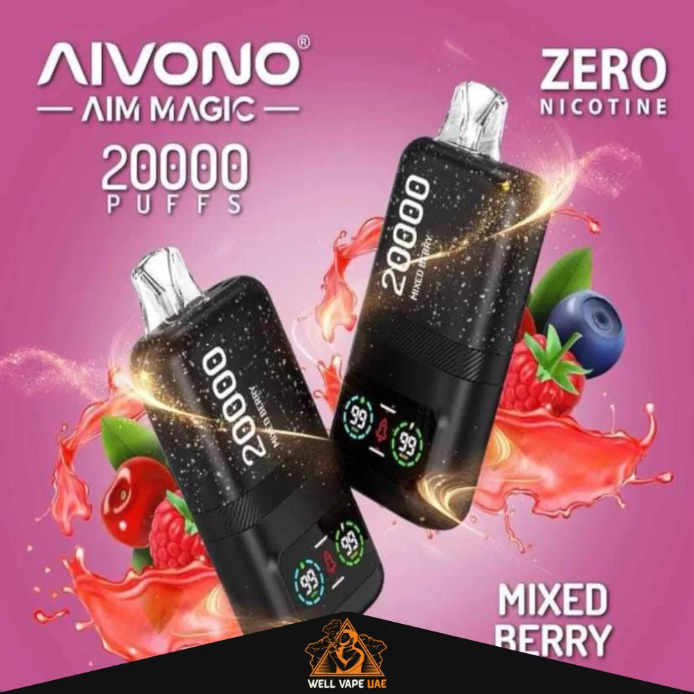 Aivono Aim Magic 20000 Puffs Zero Nicotine Mixed Berry