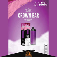 Al Fakher Crown Bar 8000 Puffs Cherry Fiesta