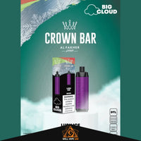 Al Fakher Crown Bar 8000 Puffs Lush Ice