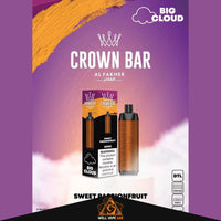 Al Fakher Crown Bar 8000 Puffs Sweet Passionfruit