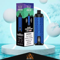 Al Fakher Crown Bar Sound 12000 Puffs Black Currant Mint