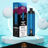 Al Fakher Crown Bar Sound 12000 Puffs Blueberry Gum