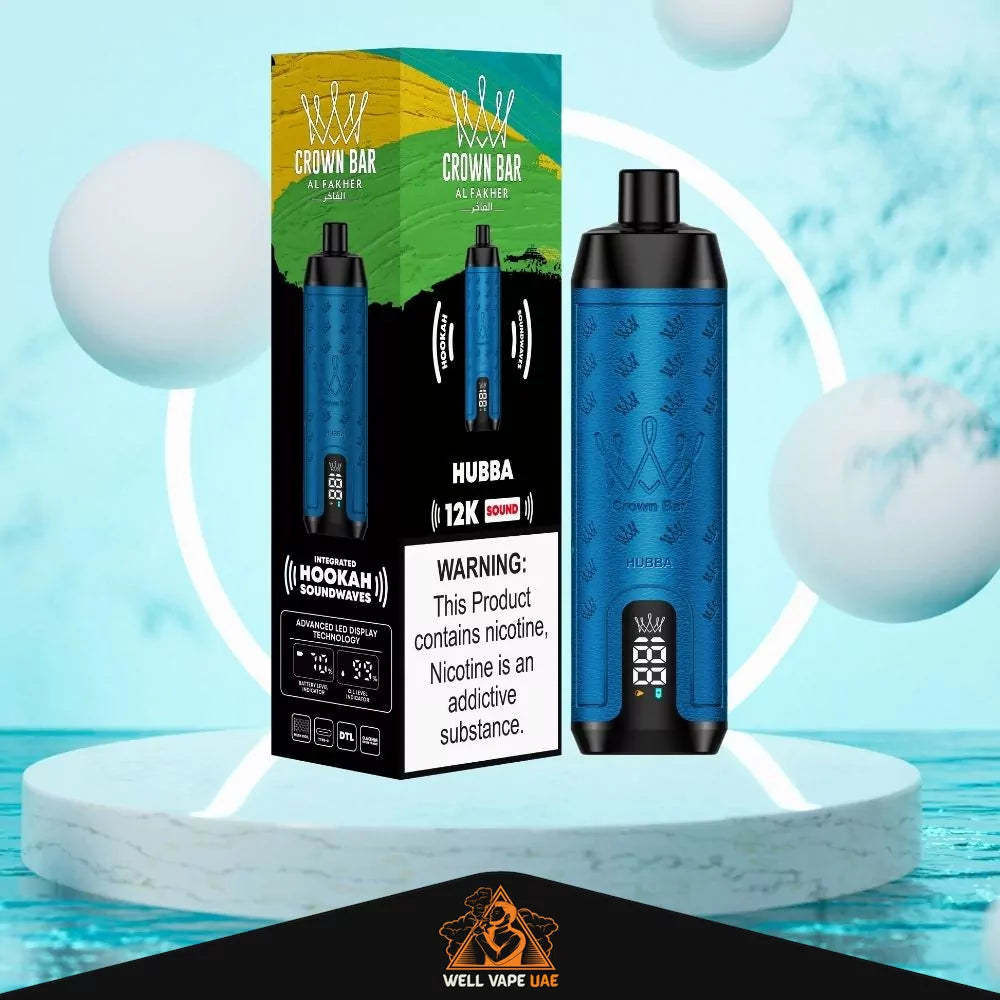Al Fakher Crown Bar Sound 12000 Puffs Hubba