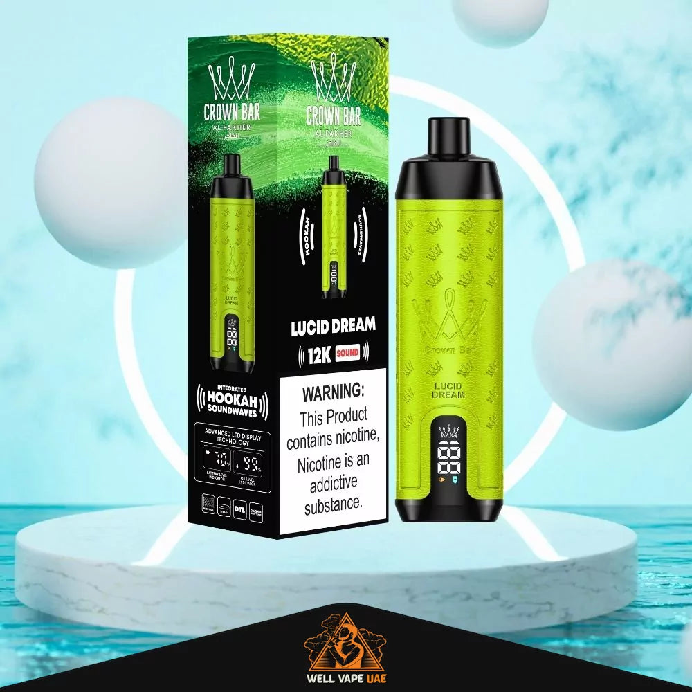 Al Fakher Crown Bar Sound 12000 Puffs | Well Vape UAE Al Fakher Crown Bar Sound 12000 Puffs | Well Vape UAE