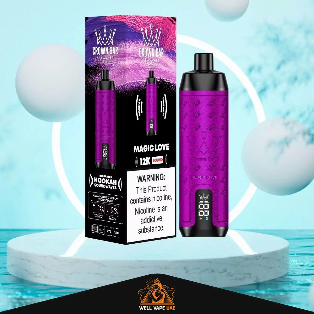 Al Fakher Crown Bar Sound 12000 Puffs Magic Love
