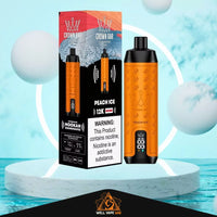 Al Fakher Crown Bar Sound 12000 Puffs Peach Ice