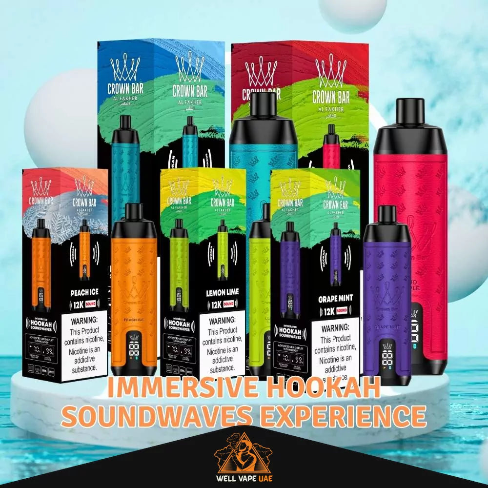 Al Fakher Crown Bar Sound 12000 Puffs