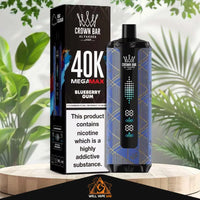 Al Fakher 40000 Puffs Mega Max Blueberry Gum
