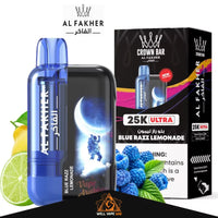 Al Fakher Ultra 25000 Puffs Blue Razz Lemonade