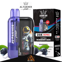 Al Fakher Ultra 25000 Puffs Blueberry Gum