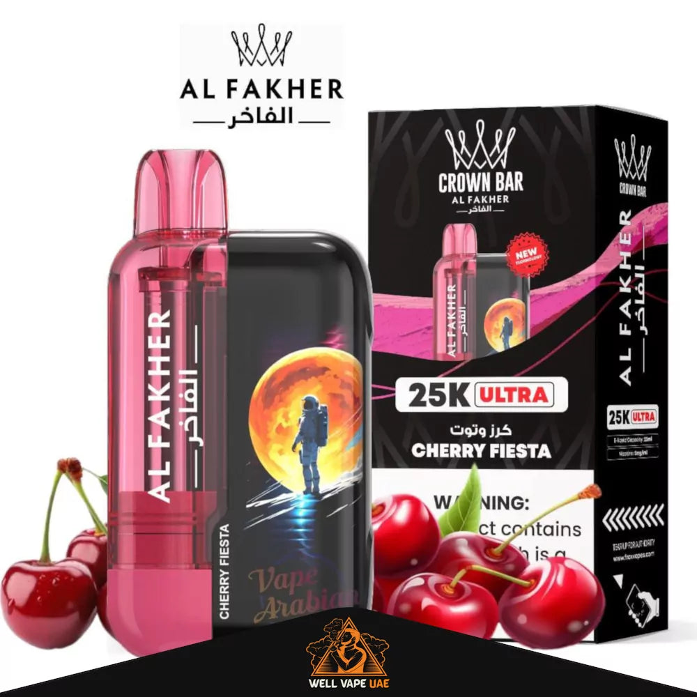 Al Fakher Ultra 25000 Puffs Cherry Fiesta