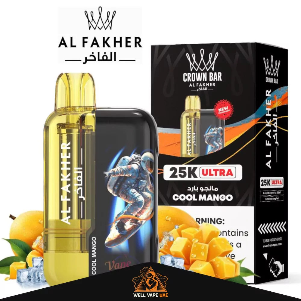Al Fakher Ultra 25000 Puffs Cool Mango
