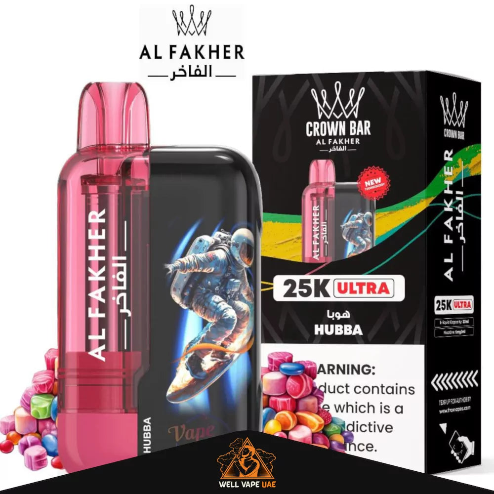 Al Fakher Ultra 25000 Puffs Hubba