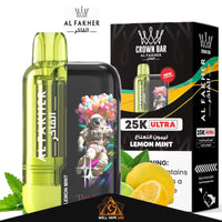 Al Fakher Ultra 25000 Puffs Lemon Mint