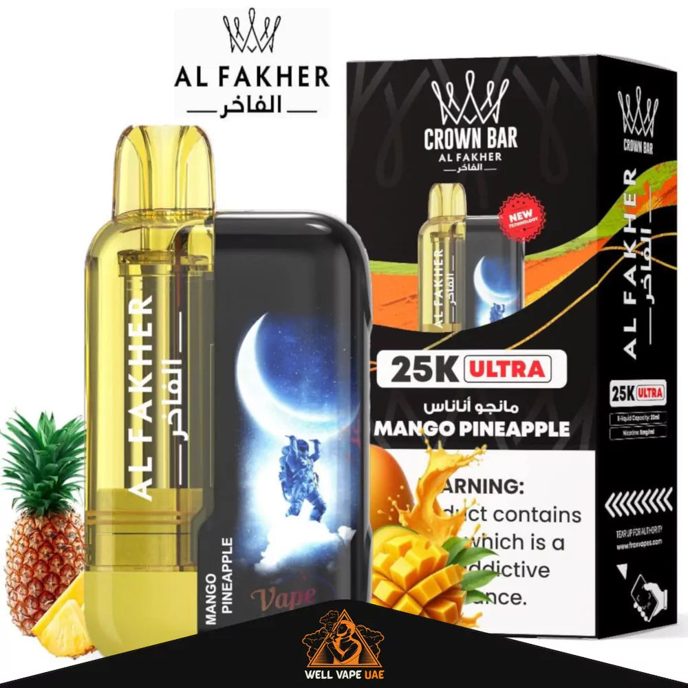 Al Fakher Ultra 25000 Puffs Mango Pineapple