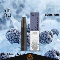 Alt Nu 8000 Puffs Blackberry Ice