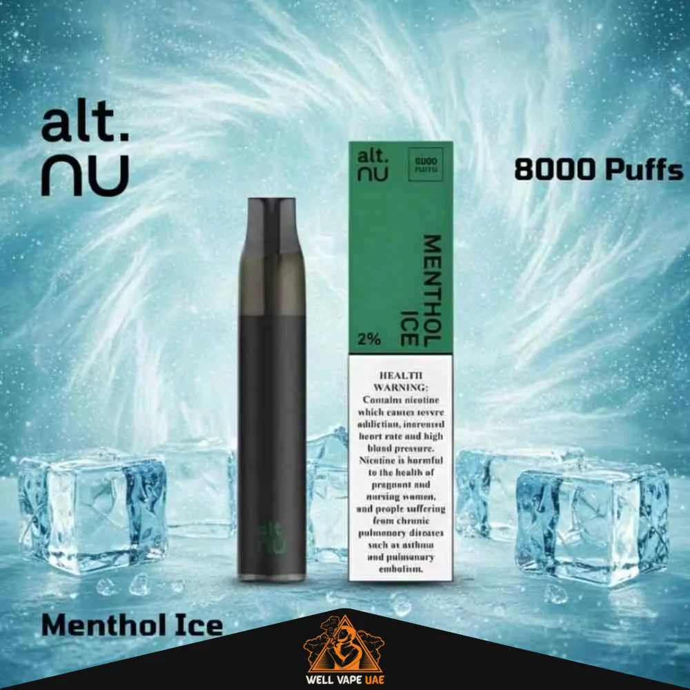 Alt Nu 8000 Puffs Menthol Ice