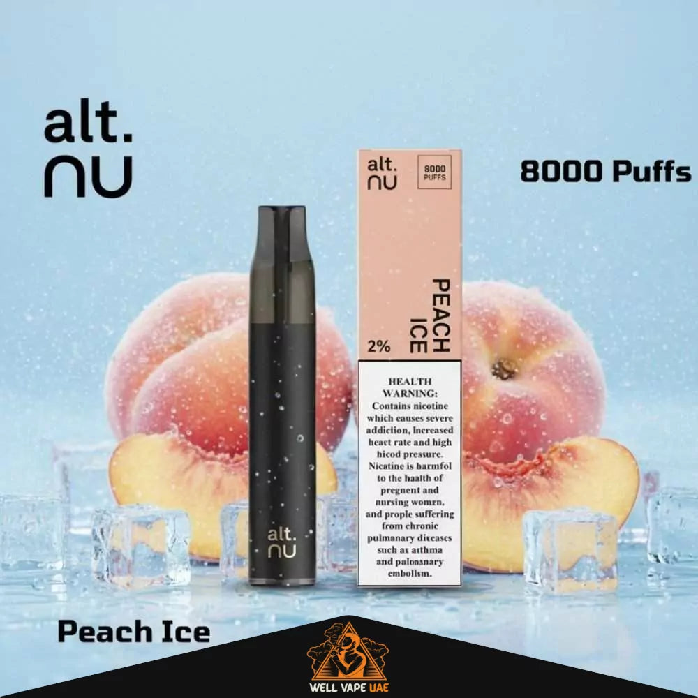Alt Nu 8000 Puffs Peach Ice