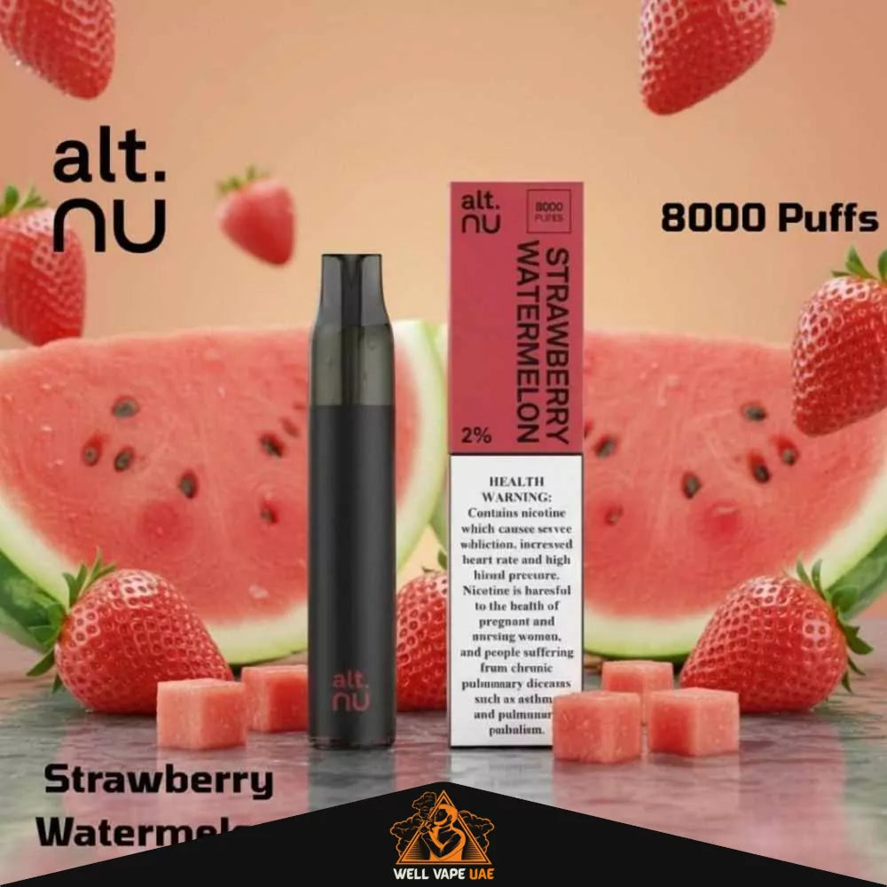Alt Nu 8000 Puffs Strawberry Watermelon