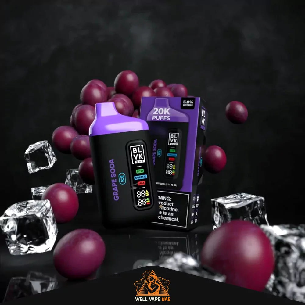 BLVK Bar 20000 Puffs Grape Soda Ice