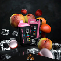 BLVK Bar 20000 Puffs Peach Mango Lychee Ice
