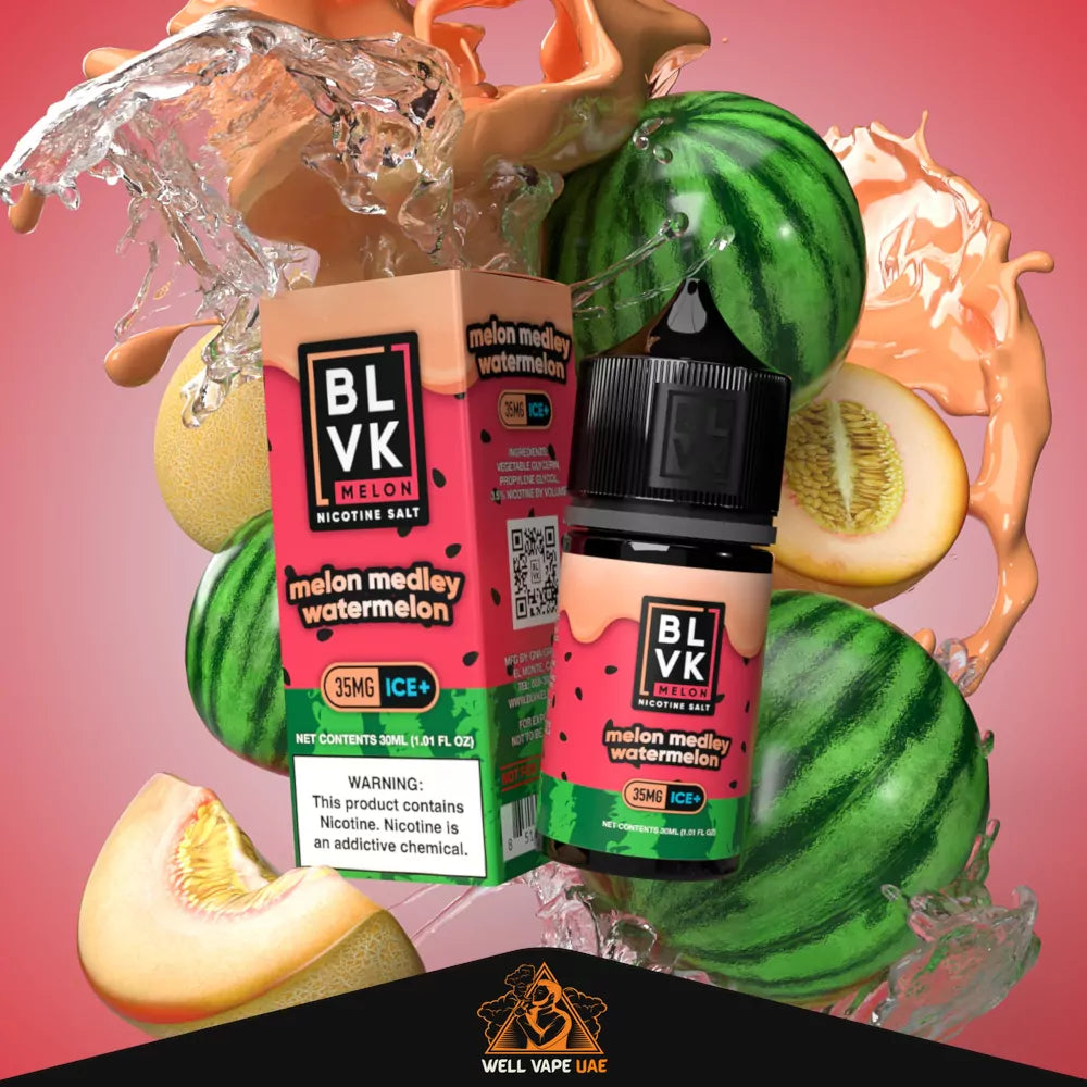 BLVK Salt Melon Series 30ml Melon Medley Watermelon Ice