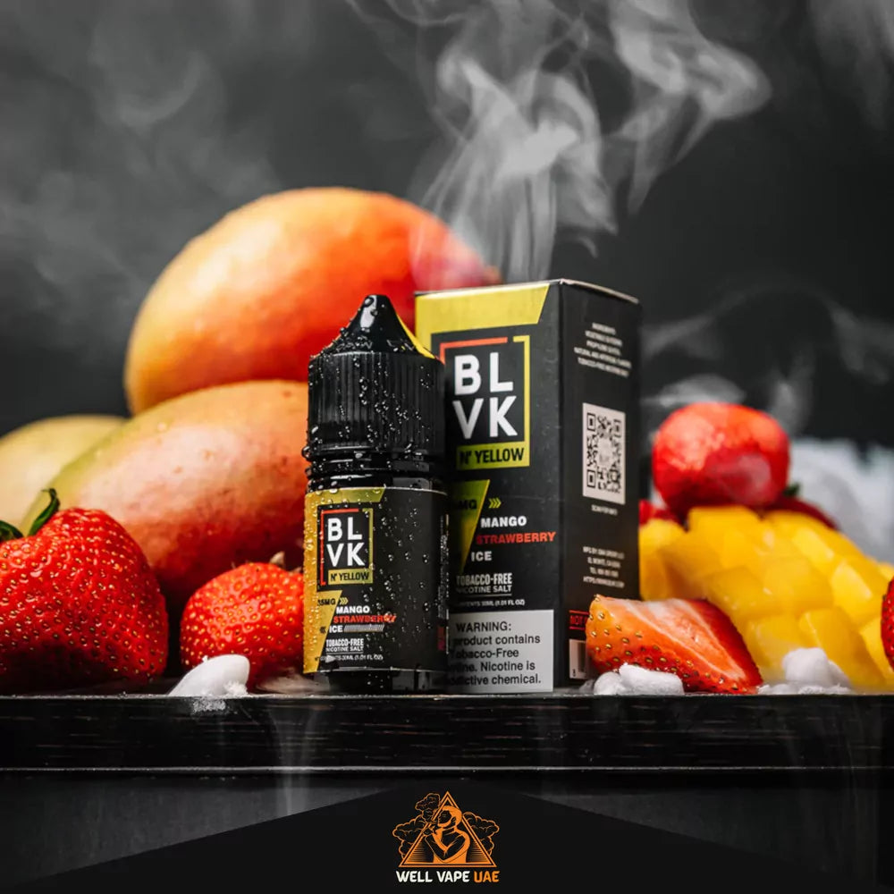 BLVK Salt N' Yellow Series 30ml Mango Strawberry Ice