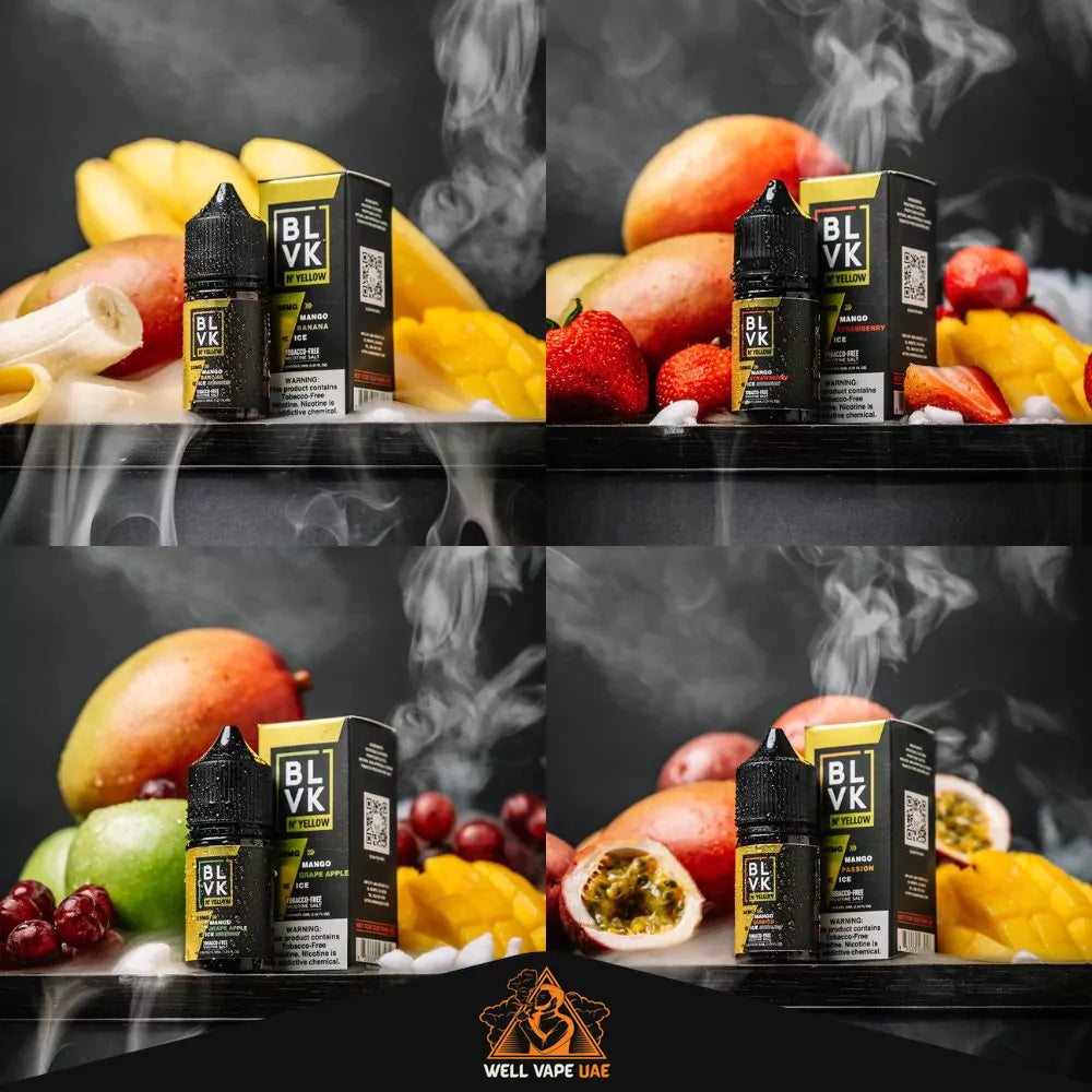 BLVK Salt N' Yellow Series 30ml