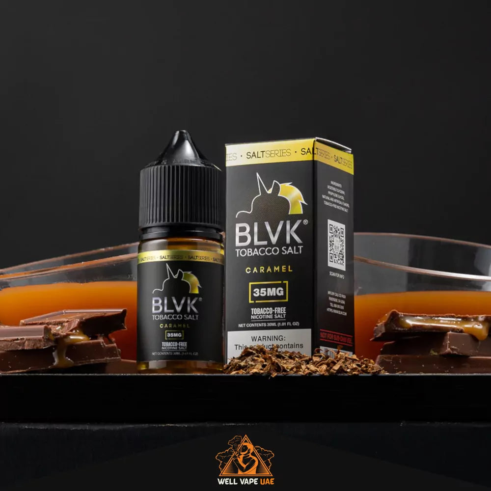 BLVK Salt Series 30ml Caramel Tobacco