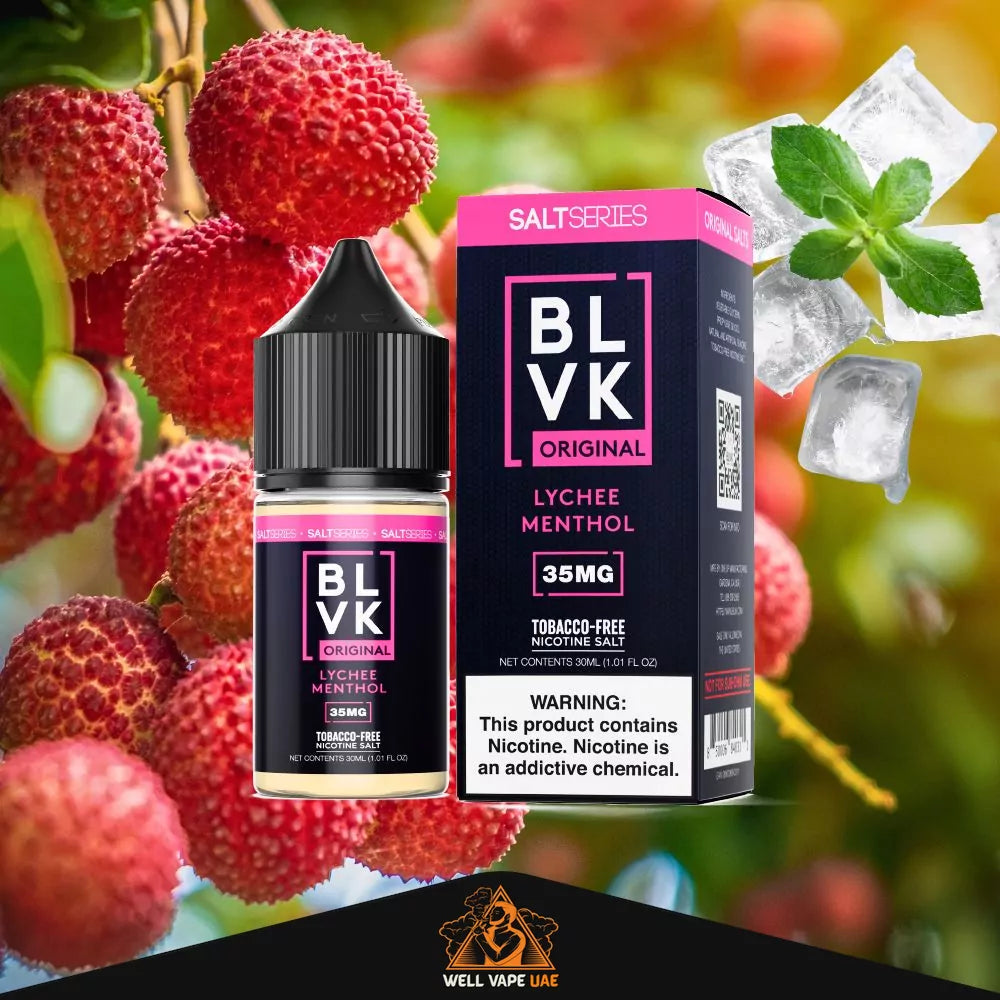 BLVK Salt Series 30ml Lychee Menthol