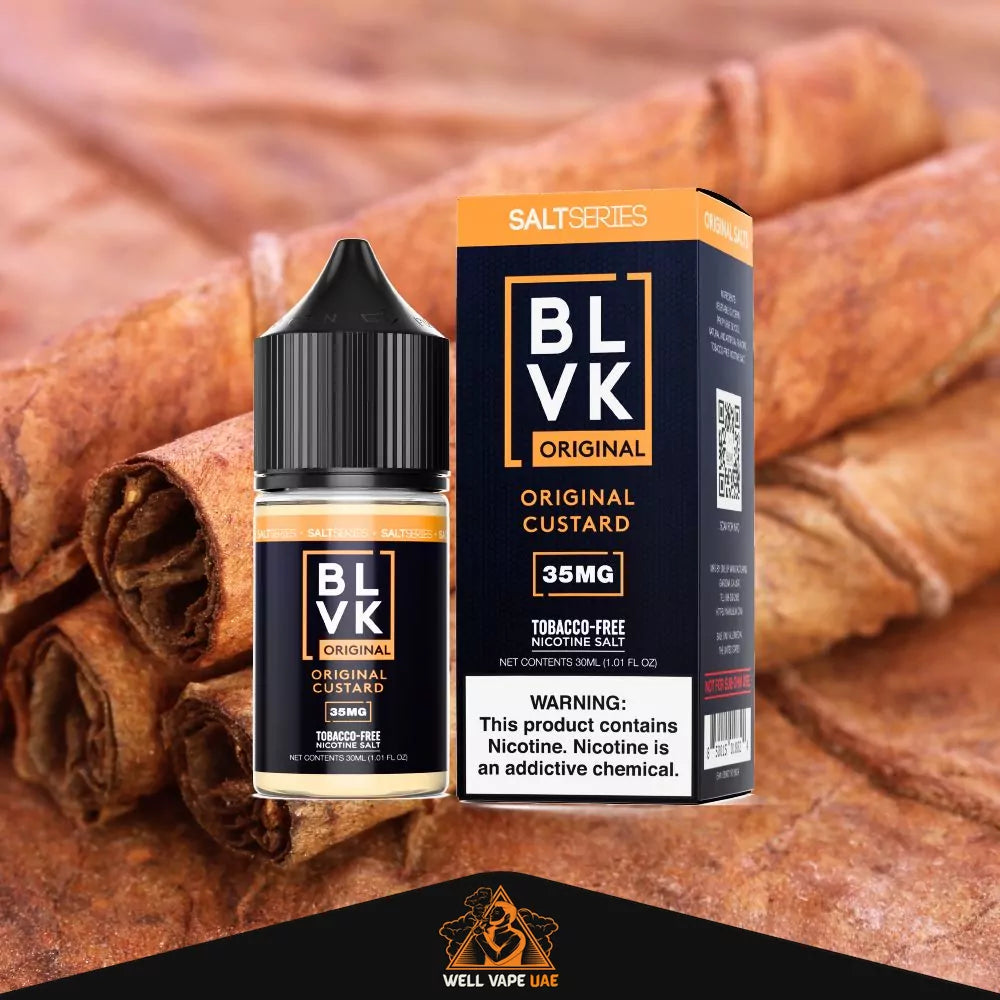 BLVK Salt Series 30ml Original Custard