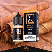 BLVK Salt Series 30ml Original Custard