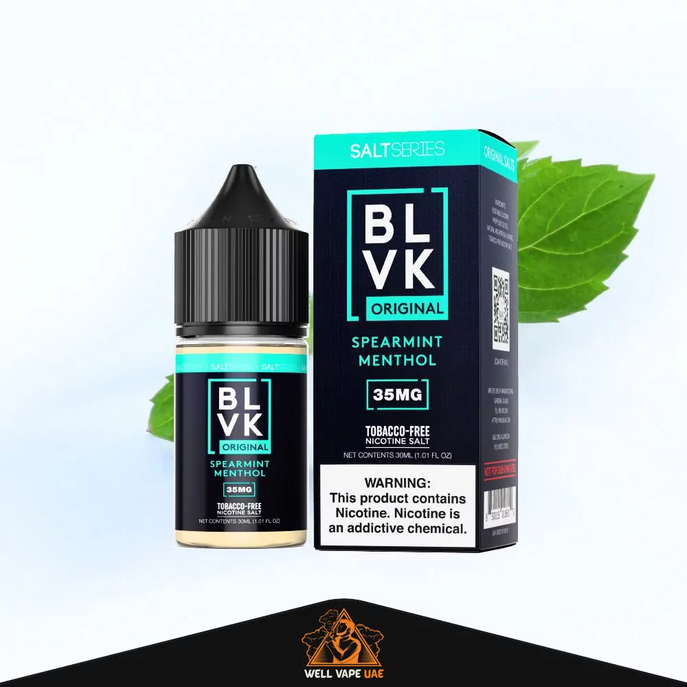 BLVK Salt Series 30ml Spearmint Menthol