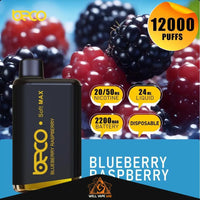 Beco Soft Max 12000 Puffs Blueberry Raspberry