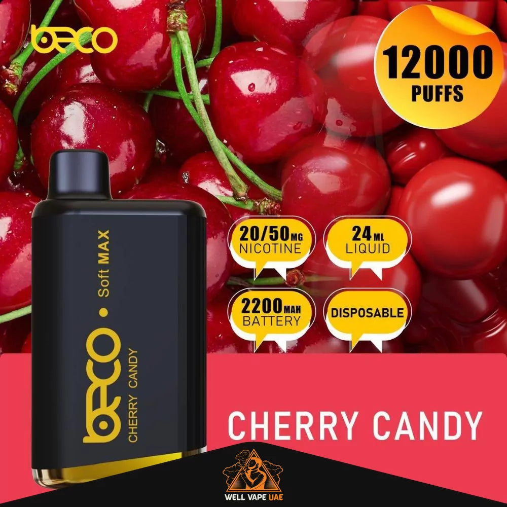 Beco Soft Max 12000 Puffs Cherry Candy