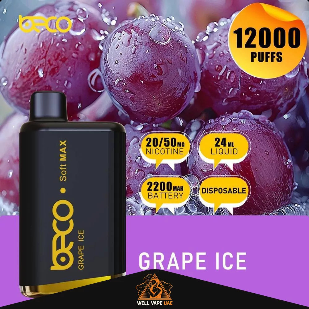 Beco Soft Max 12000 Puffs Grape Ice