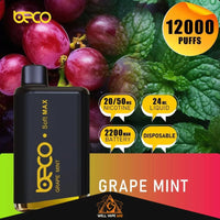 Beco Soft Max 12000 Puffs Grape Mint