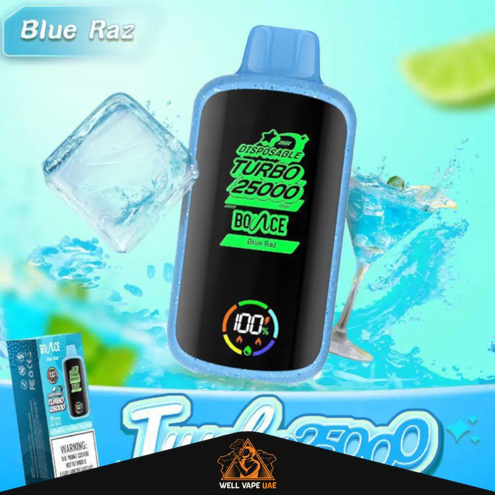 Bounce Turbo 25000 Puffs Blue Raz
