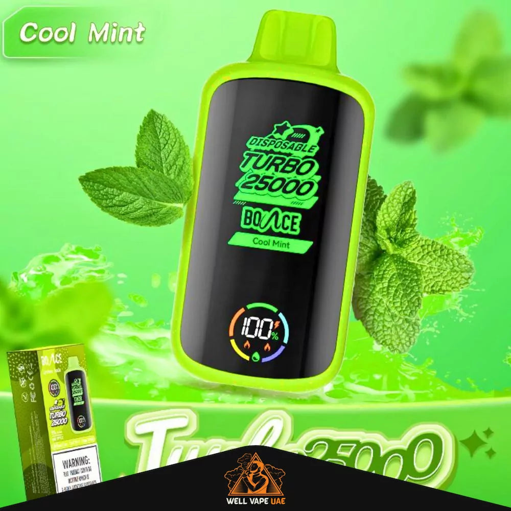 Bounce Turbo 25000 Puffs Cool Mint