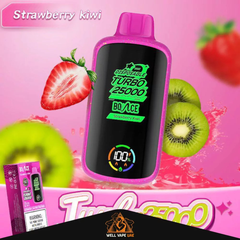 Bounce Turbo 25000 Puffs Strawberry Kiwi