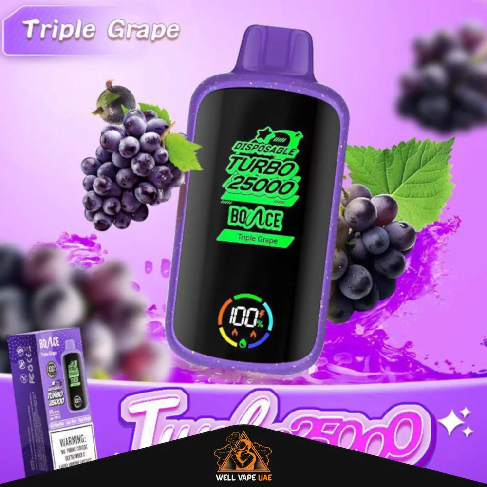 Bounce Turbo 25000 Puffs Triple Grape