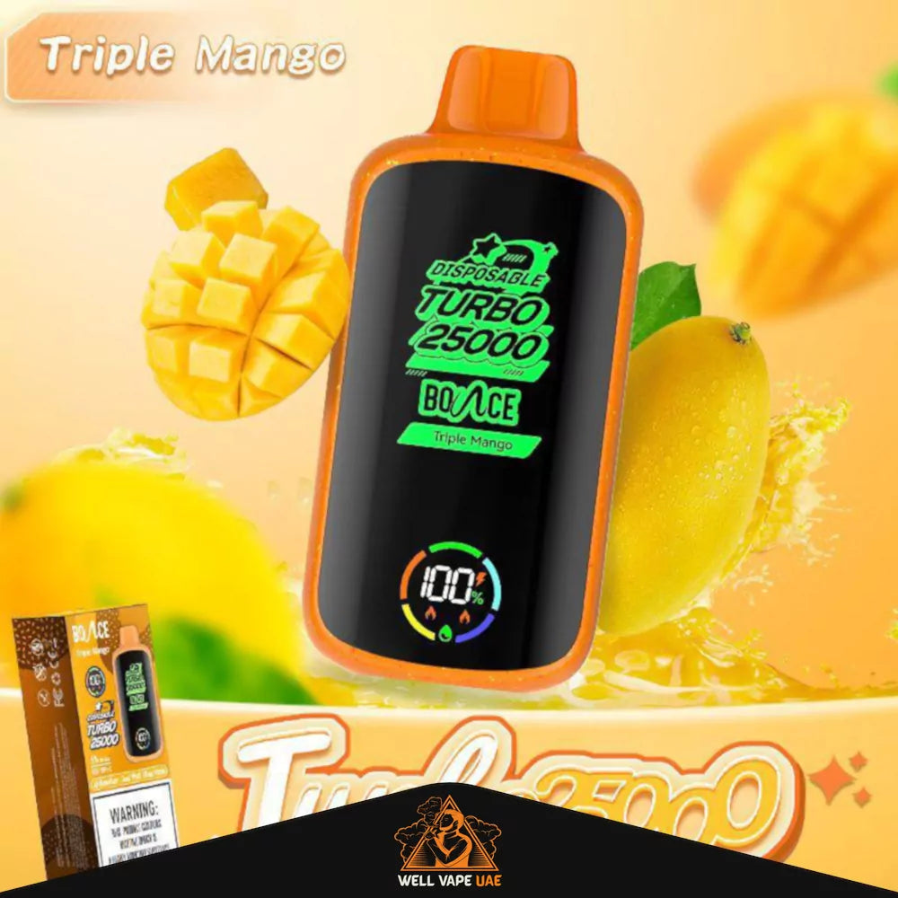 Bounce Turbo 25000 Puffs Triple Mango